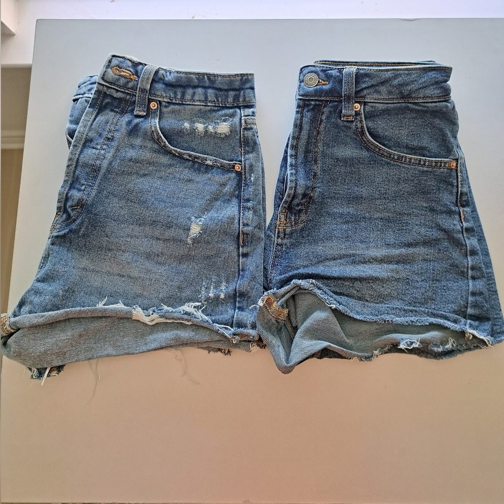 Pair of Denim Shorts